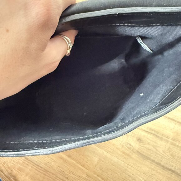 Brave Leather Virtue Bag Crossbody Calf Hair Leopard Print Western - Picture 7 of 13